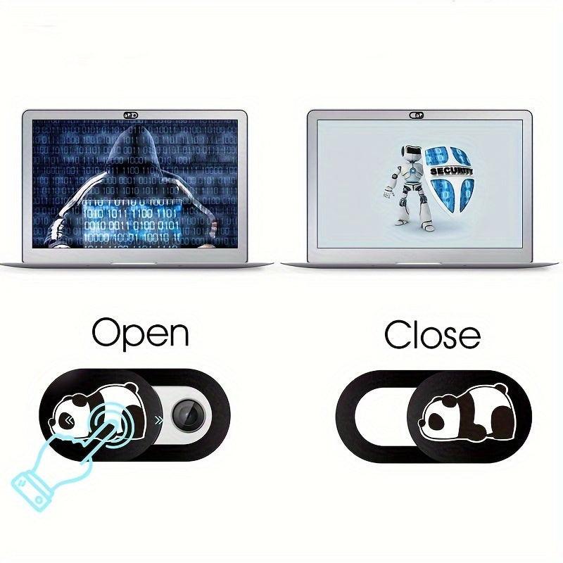 3pcs/Set Webcam Cover Slide Ultra Thin - Cute Panda Web Camera Cover fits Laptop, Tablet, Computer, Smartphone, Protect Your Privacy and Security - Buy online at  Vibe In Cart.