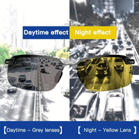 2pcs, Outdoor Driving Glasses (1 Pair Of Daytime Vision+1 Pair Of Nighttime Vision), Enhance Visibility, Anti Glare, Half Frame Design, Comfortable And Safe for Night Driving And Racing Enthusiasts - Buy online at  Vibe In Cart.