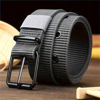 Breathable Nylon Fabric Belt, Youth Belt with Pin Buckle for Jeans, Regular Size Has 8 Holes, Belt Length 44.48 Inches,suitable for Men and Women. - Buy online at  Vibe In Cart.