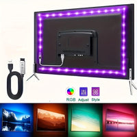 [1 Set RGB LED Strip] 1 Set 3.28-100ft/1-30m RGB 2835 LED Flexible Strand Diode Strip Light with 5V USB | for TV Backlight Room Decoration | Without Battery - Buy online at  Vibe In Cart.