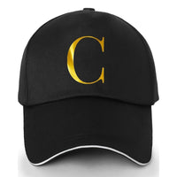 Adjustable Polyester Baseball Cap with Letter Embroidery