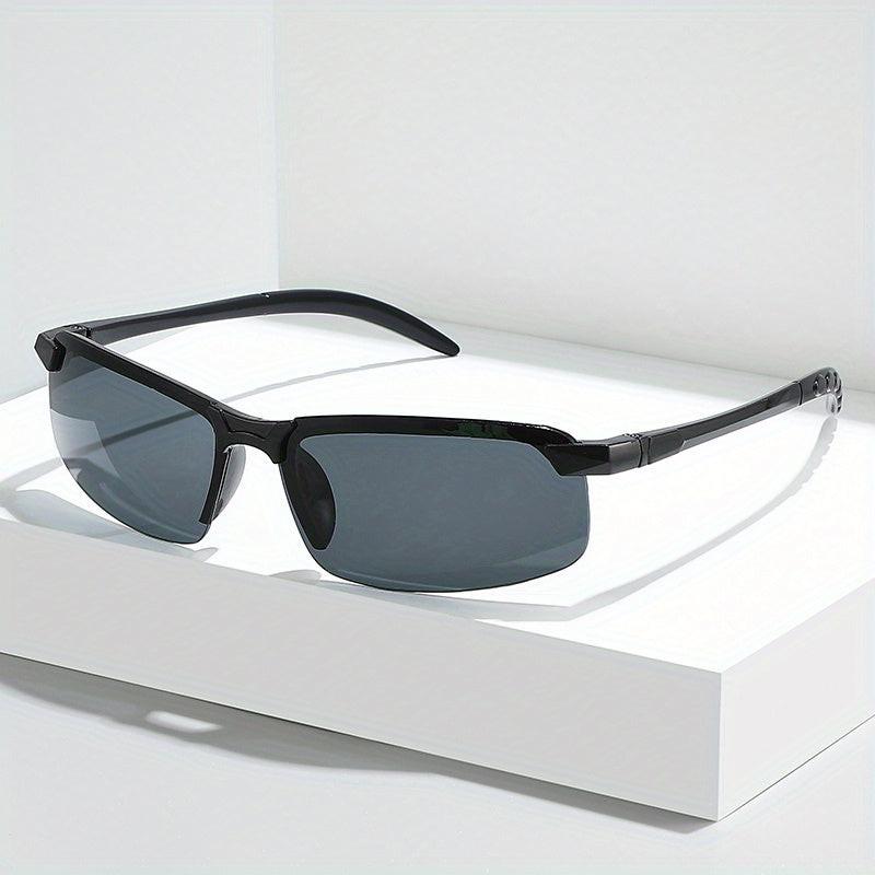 1/2pcs Night Vision Glasses Men Anti-Glare Driving Goggle Half Frame Fashion Glasses for Driver Day And Night Glasses Half Frame Design - Buy online at  Vibe In Cart.