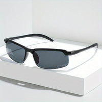 1/2pcs Night Vision Glasses Men Anti-Glare Driving Goggle Half Frame Fashion Glasses for Driver Day And Night Glasses Half Frame Design - Buy online at  Vibe In Cart.