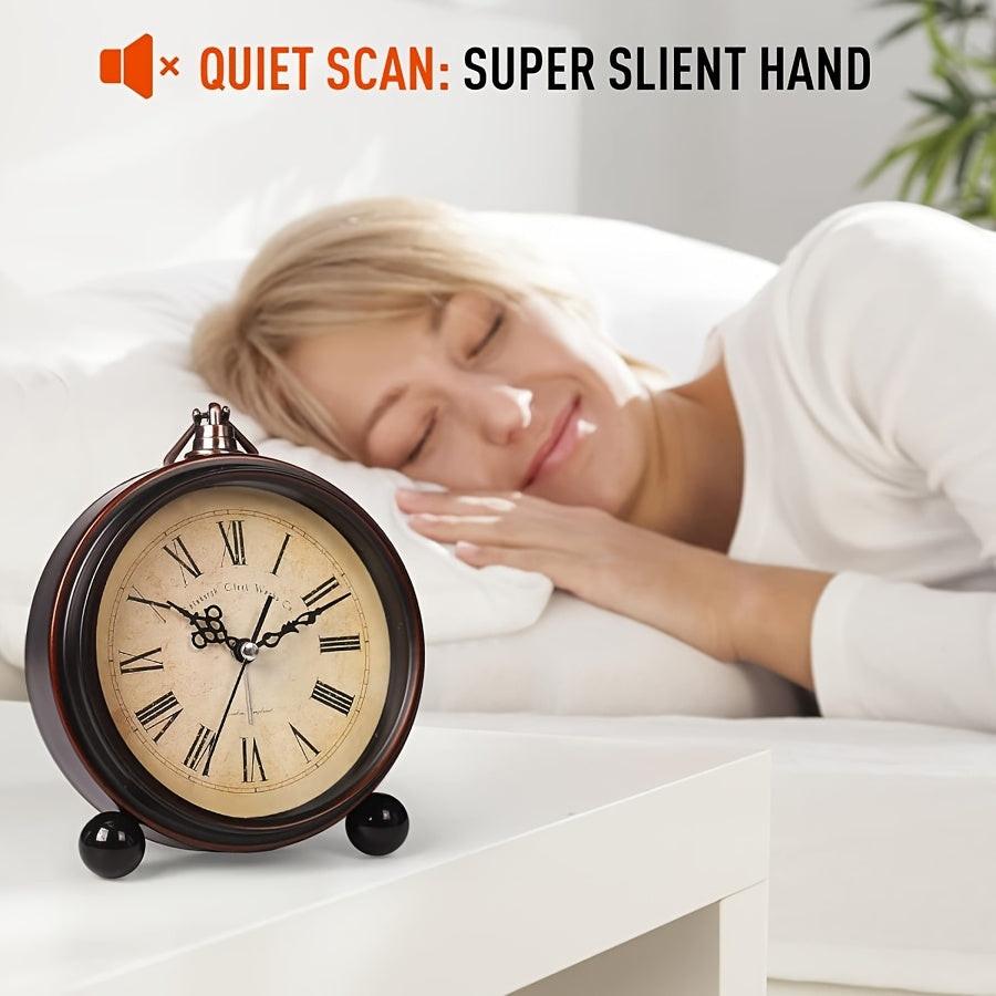 1pc 5-inch Clear Digital Alarm Clock | Retro and Simple Design, Silent Timekeeping, Wall-Mounted with Top Hook, AA Battery Powered, Ideal for Bedside, Students, Elderly, Living Room, Bedroom, Bedside Table, Home Decoration, B - Buy online at  Vibe In Cart.