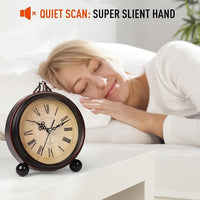 1pc 5-inch Clear Digital Alarm Clock | Retro and Simple Design, Silent Timekeeping, Wall-Mounted with Top Hook, AA Battery Powered, Ideal for Bedside, Students, Elderly, Living Room, Bedroom, Bedside Table, Home Decoration, B - Buy online at  Vibe In Cart.