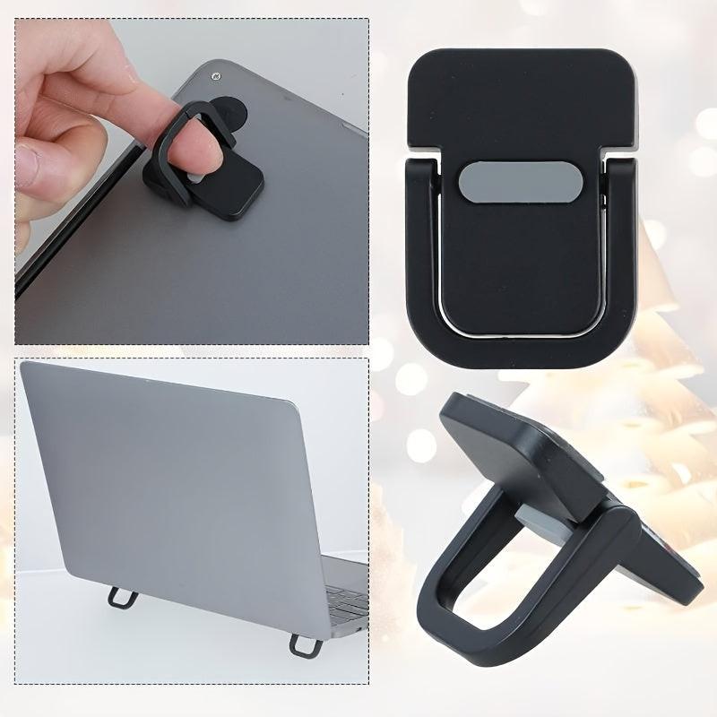 2pcs Portable Foldable Laptop Stand Set - Adjustable Cooling Riser Bracket for Laptops & Tablets, Durable ABS Material, Ergonomic Design with Heat Dissipation, Ideal for Home Office & Travel Use, Laptop Cooling Pad, Tablet Su - Buy online at  Vibe In Cart.