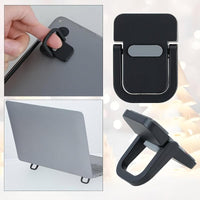 2pcs Portable Foldable Laptop Stand Set - Adjustable Cooling Riser Bracket for Laptops & Tablets, Durable ABS Material, Ergonomic Design with Heat Dissipation, Ideal for Home Office & Travel Use, Laptop Cooling Pad, Tablet Su - Buy online at  Vibe In Cart.