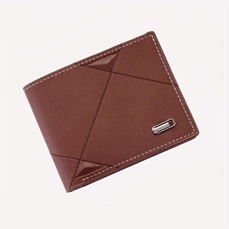 Men's Short Wallet, Multi-card Card Holder, Bifold Wallet Money Clip Coin Purse, Gift For Men - Buy online at  Vibe In Cart.