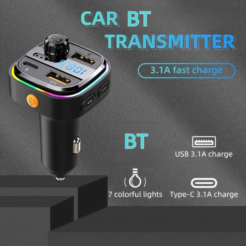 [Wireless Car MP3] Wireless Car MP3 Player, Multifunctional Car MP3 Player | Dual USB Car Charger, Quick Charge, USB Connection, Operating Voltage ≤36V, No Battery, with Digital Media Player Accessories - Buy online at  Vibe In Cart.