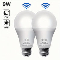 Kasotile Motion Sensor Light Bulbs, Dusk to Dawn LED Light Bulbs Outdoor 9W 6000K Daylight, A19 E26 Base Auto On/Off for Indoor Outdoor Basements, Porch, Courtyards, Garage Pack of 1, Motion Sensor Light Indoor, Motion Sensor - Buy online at  Vibe In Cart.