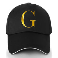 Adjustable Polyester Baseball Cap with Letter Embroidery
