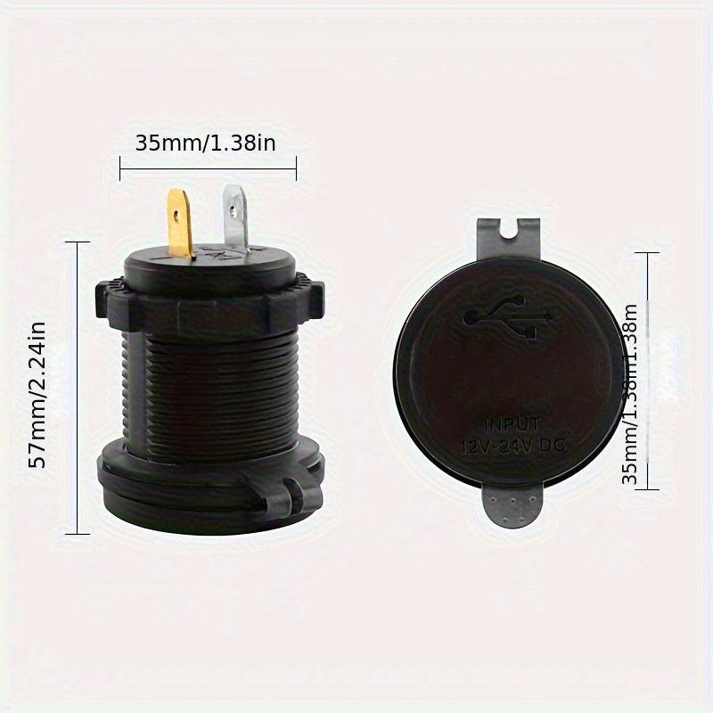 120W Super Fast Charging Charger Power Socket 4-in-1 Port Charger Socket 12V-24V-40V Car Power Socket PD30W with Digital Display Voltage Charger Suitable for Installation in Cars/Motorcycles/Trucks/RVs/Ships, Compatible with - Buy online at  Vibe In Cart.