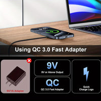 1pc Fast charging Fast-Charging Magnetic Wireless Charger 15W Pad for iPhone 16/15/14/13/12/11, Pro Max/Mini5W Samsung S24/S23/S23/S23 Ultra/S22/S22+/S22 U & for Airpods - Dual Input USB-C/A, Compatible, with Intelligent Over - Buy online at  Vibe In Cart.