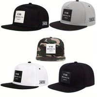 Brooklyn Label Patch Snapback Hat Hip Hop Baseball Cap Trendy Unisex Lightweight Breathable Golf Dad Hats For Women & Men - Buy online at  Vibe In Cart.