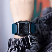 Stylish Square Large Screen Sports Electronic Watch, Night Light Wrist Watch, Suitable For Boys And Girls, Birthday Gift - Buy online at  Vibe In Cart.