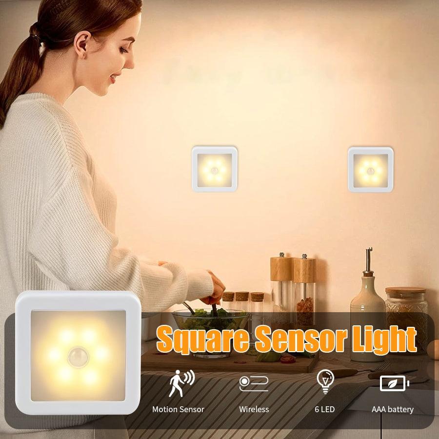 LED Night Light, Human Motion Sensor Light, Light Source Sensor Night Light, Soft Light, USB Light Fixture, Magnetic Mounting, Warm Light And White Light, Polished Surface, Suitable for Living Room, Bedroom, Cabinet, Wardrobe - Buy online at  Vibe In Cart.