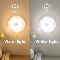 8- USB Rechargeable Night Light with PIR Motion Sensor, Adhesive Magnetic Strip for Closets, Cabinets, Stairs, Bedrooms, And More! - Buy online at  Vibe In Cart.