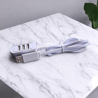 [3-in-1 USB-C Hub with Fan] 3-in-1 USB Multi-Port USB-C Hub with Highspeed Charging & Compact Design | Data Transfer, Charger, Adapter, Reader & Small Fan | Versatile Connectivity for Night Lights, USB Devices, Power Strip, C - Buy online at  Vibe In Cart.