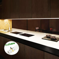 100cm/300cm/500cm Motion Sensor LED Strip Light, Battery-Powered Wall Mount for Wardrobe, Stairs, Pantry, Cabinet, Bed, Storage Cabinet, Powered, 3000K Warm White - Buy online at  Vibe In Cart.