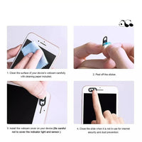 3pcs/Set Webcam Cover Slide Ultra Thin - Cute Panda Web Camera Cover fits Laptop, Tablet, Computer, Smartphone, Protect Your Privacy and Security - Buy online at  Vibe In Cart.