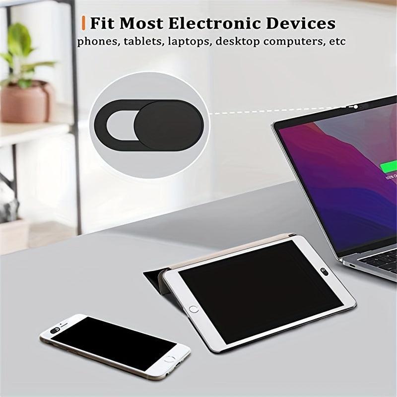 Webcam Protective Case (3 Pack), 0.03 Inch Slim Laptop Camera Cover Slideshow For IPhone IPad MacBook Pro Computer IMac Phone PC Accessories Camera Blocker Slider, Perfect For Privacy 3pcs - Buy online at  Vibe In Cart.