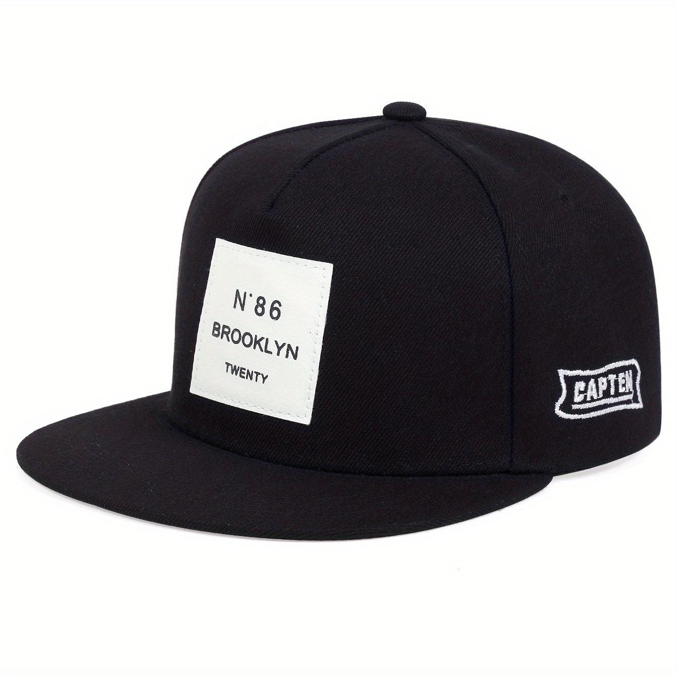 Brooklyn Label Patch Snapback Hat Hip Hop Baseball Cap Trendy Unisex Lightweight Breathable Golf Dad Hats For Women & Men - Buy online at  Vibe In Cart.