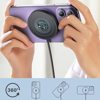 A Fast-charging Magnetic Wireless Charger 15W Charging Pad, Compatible with iPhone 16/15/14/13/12/11, Pro Max/Mini, 5W Samsung S24/S23/S23 Ultra/S22/S22+/S22 U, with Dual Input USB-C/A Ports, Compatible, with Smart Overcharge - Buy online at  Vibe In Cart.