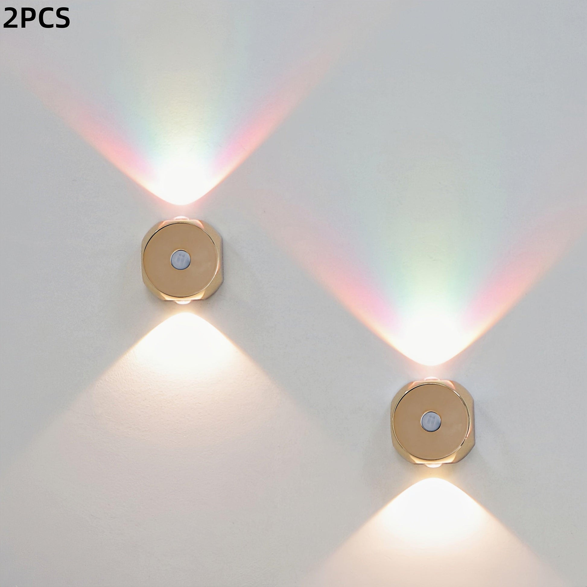 1pc Motion Sensor Light with USB Charging and Adjustable Brightness and Color