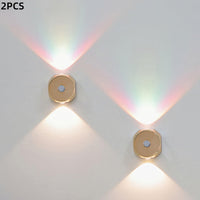 1pc Motion Sensor Light with USB Charging and Adjustable Brightness and Color