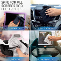 Cleaning Cloths Cloth Camera Lens Filter - Pixel 5.51x 5.51 Inches Microfiber - For Smartphones, Tablets, Laptops, TVs, and More - Perfect for Electronics Cleaning - Buy online at  Vibe In Cart.