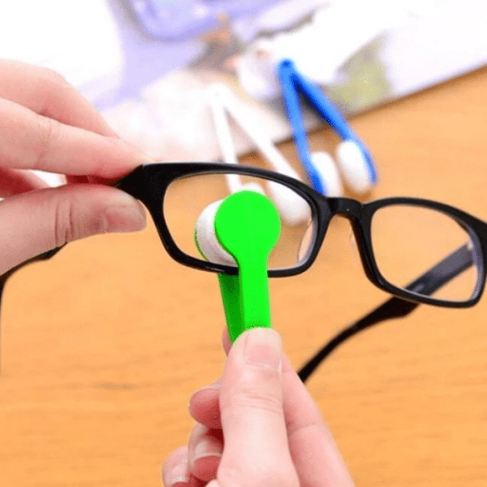 5pcs Glasses & Screen Cleaning Kit with Reusable Microfiber Cloth & Brush - Portable for Eyeglasses, Fashion Glasses, Phone,, Computer Screens - Scratch-Free Multi-Surface Wipes Suitable for Glasses, Smartphones, Laptops - Buy online at  Vibe In Cart.