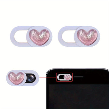 Set of 2 Webcam Covers with Adorable Designs, Suitable for Laptops And Various Devices, Providing a Charming Way to Your Privacy. - Buy online at  Vibe In Cart.