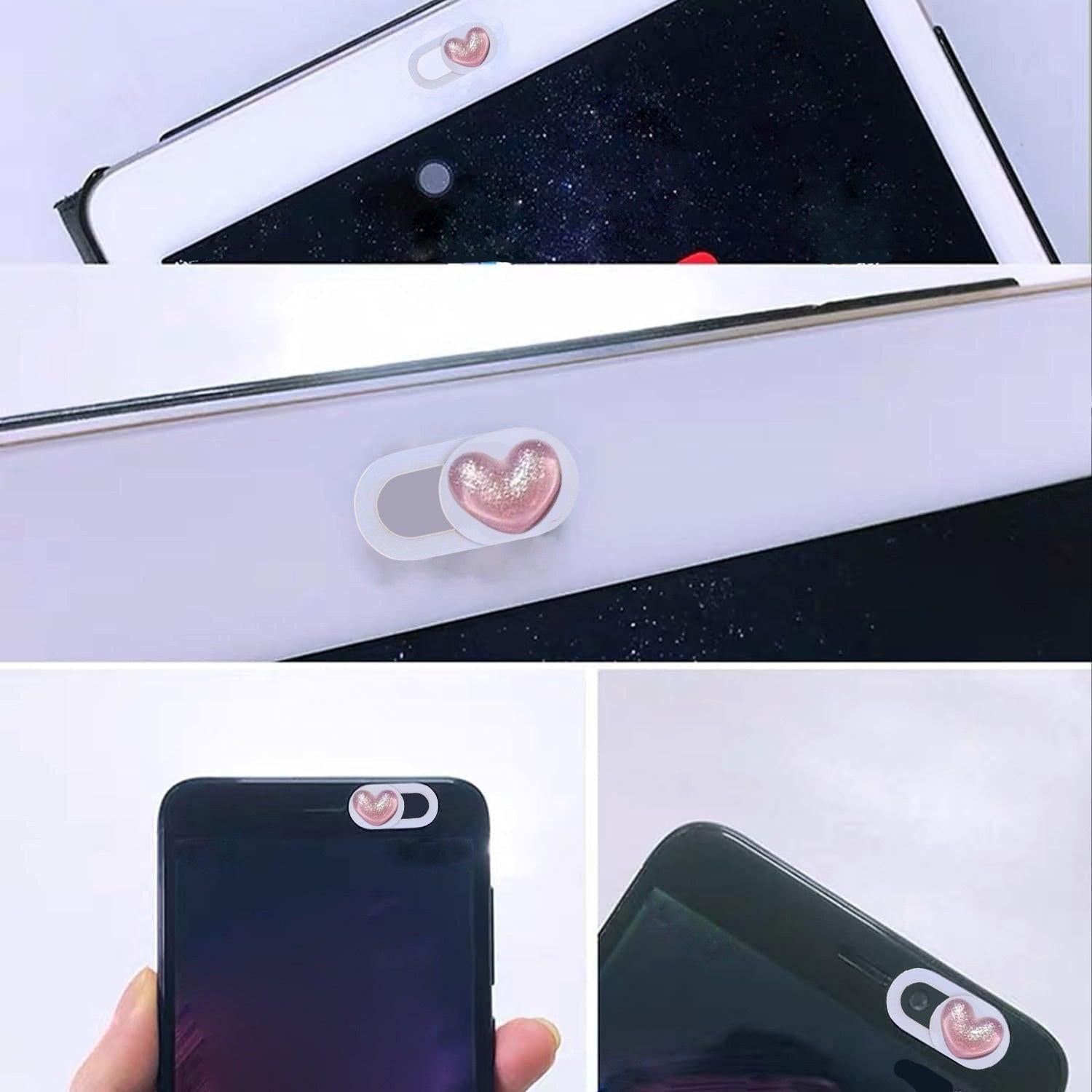 Set of 2 Webcam Covers with Adorable Designs, Suitable for Laptops And Various Devices, Providing a Charming Way to Your Privacy. - Buy online at  Vibe In Cart.