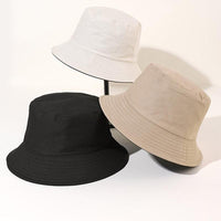 One Piece of a Solid Color Bucket Hat with a Wide Brim, Suitable for Outdoor Travel And Mountain Climbing. - Buy online at  Vibe In Cart.