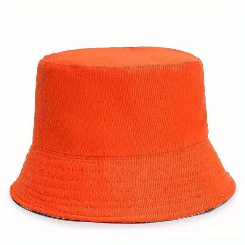One Piece of a Solid Color Bucket Hat with a Wide Brim, Suitable for Outdoor Travel And Mountain Climbing. - Buy online at  Vibe In Cart.