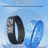2025 New Multifunctional Simple Fashion Unisex Electronic Watch with Alarm Clock, Pedometer, Timer, Luminous, Senseless Wear Fashion Sports Multifunctional Wristwatch Holiday Gift, Suitable for Any Scene - Send a Hand Rope A - Buy online at  Vibe In Cart.