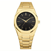 Stylish Quartz for Men Featuring a Refined Alloy Steel Strap - a Minimalist Yet Classy Face Ideal for Professional And Social Gatherings, an Excellent Gift Choice - Buy online at  Vibe In Cart.