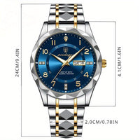 Luxury Luminous Quartz Watch for Men - Buy online at  Vibe In Cart.