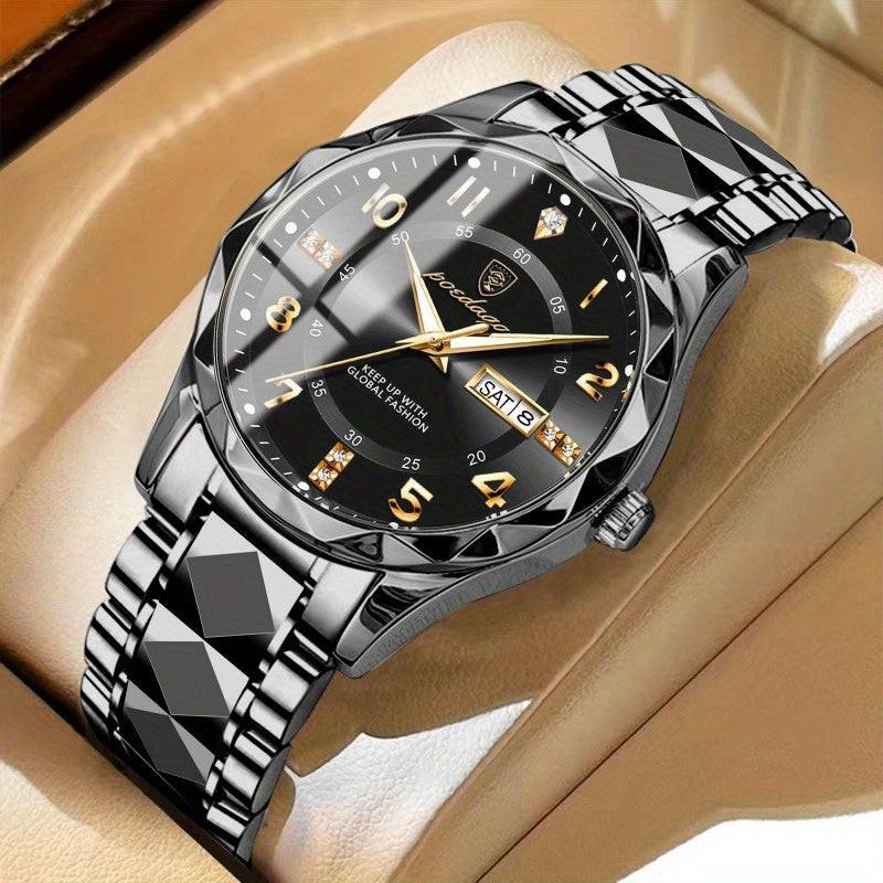 Luxury Luminous Quartz Watch for Men - Buy online at  Vibe In Cart.