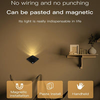 1/2/4pcs Motion Sensor Wall Lamp, Freestanding Space-Themed Uplight Lamp with Button Switch, Night Lights for Night Light for Bedroom, Porch, Balcony, And Corridor - Buy online at  Vibe In Cart.