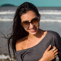 LVIOE Outlets Polarized Fashion Glasses for Women, Rhinestone Wrap Around Fashion Glasses with Protection Lens LS008 - Buy online at  Vibe In Cart.