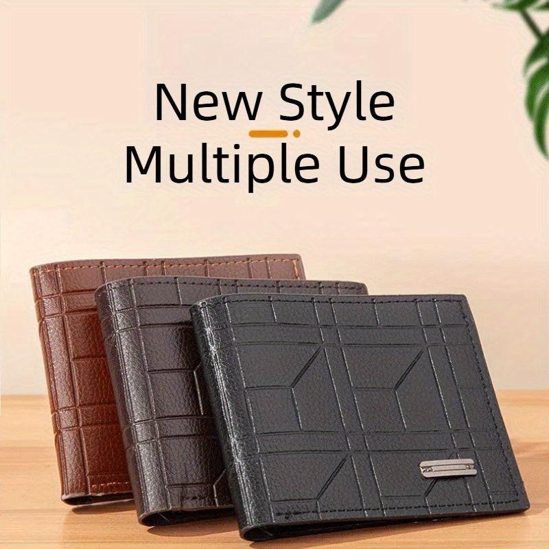 [Professional Business Wallet] PEEJAA Men's Professional Business Wallet | Large Capacity PU Leather | Horizontal Design, Money Clip, Cash & Card Holder | Durable for Meetings, Traveling | Stylish Gift for Entrepreneurs, Exec - Buy online at  Vibe In Cart.