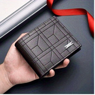 [Professional Business Wallet] PEEJAA Men's Professional Business Wallet | Large Capacity PU Leather | Horizontal Design, Money Clip, Cash & Card Holder | Durable for Meetings, Traveling | Stylish Gift for Entrepreneurs, Exec - Buy online at  Vibe In Cart.