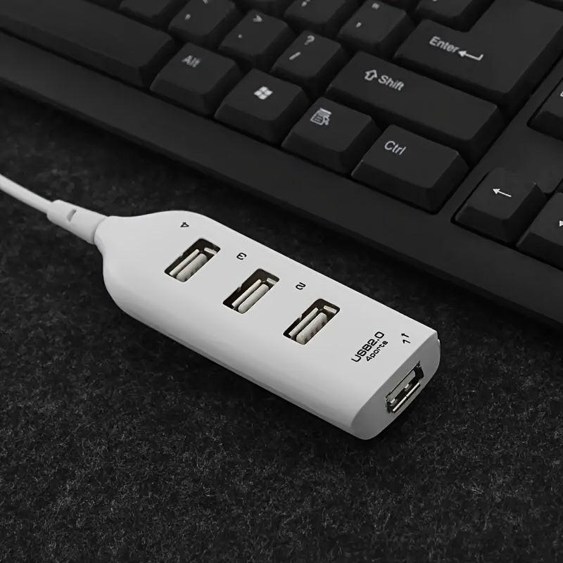 [4 Ports USB Hub] 1pc High Speed 4 Ports Micro USB Hub 2.0 Multi USB Port USB Splitter for PC Computer Accessories - Buy online at  Vibe In Cart.