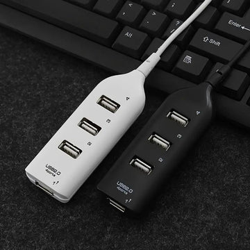 [4 Ports USB Hub] 1pc High Speed 4 Ports Micro USB Hub 2.0 Multi USB Port USB Splitter for PC Computer Accessories - Buy online at  Vibe In Cart.