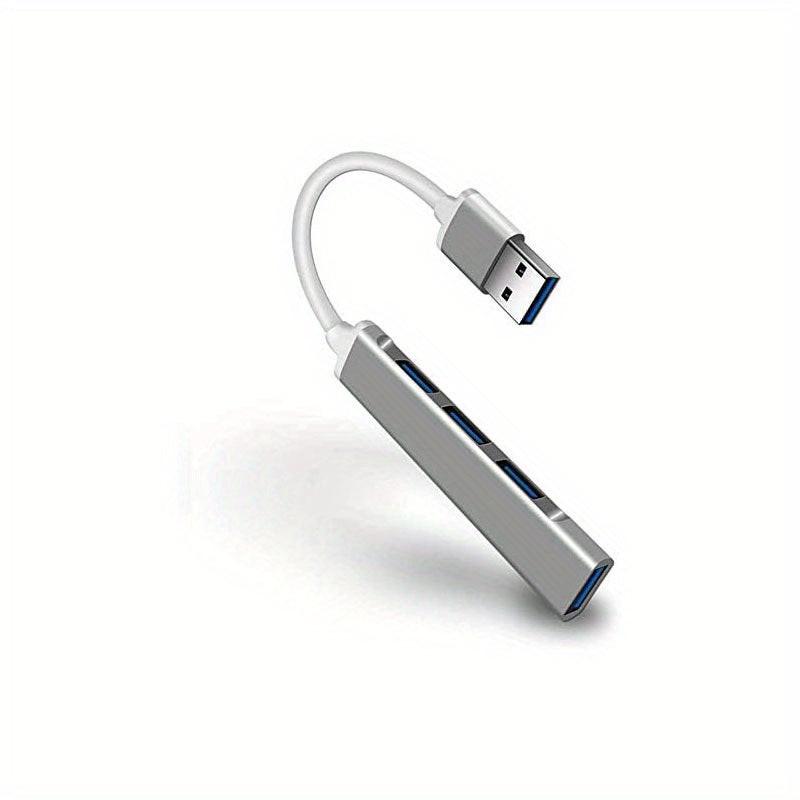 4-Port USB Hub, USB Splitter, Ultra-Slim USB Dongle Expander for Laptops, Xbox, Flash Drives, Hard Drives, Consoles, Printers, Cameras, Keyboards, Mice, Made of Aluminum - Buy online at  Vibe In Cart.