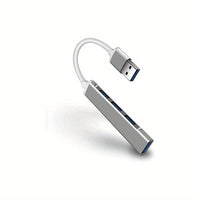 4-Port USB Hub, USB Splitter, Ultra-Slim USB Dongle Expander for Laptops, Xbox, Flash Drives, Hard Drives, Consoles, Printers, Cameras, Keyboards, Mice, Made of Aluminum - Buy online at  Vibe In Cart.