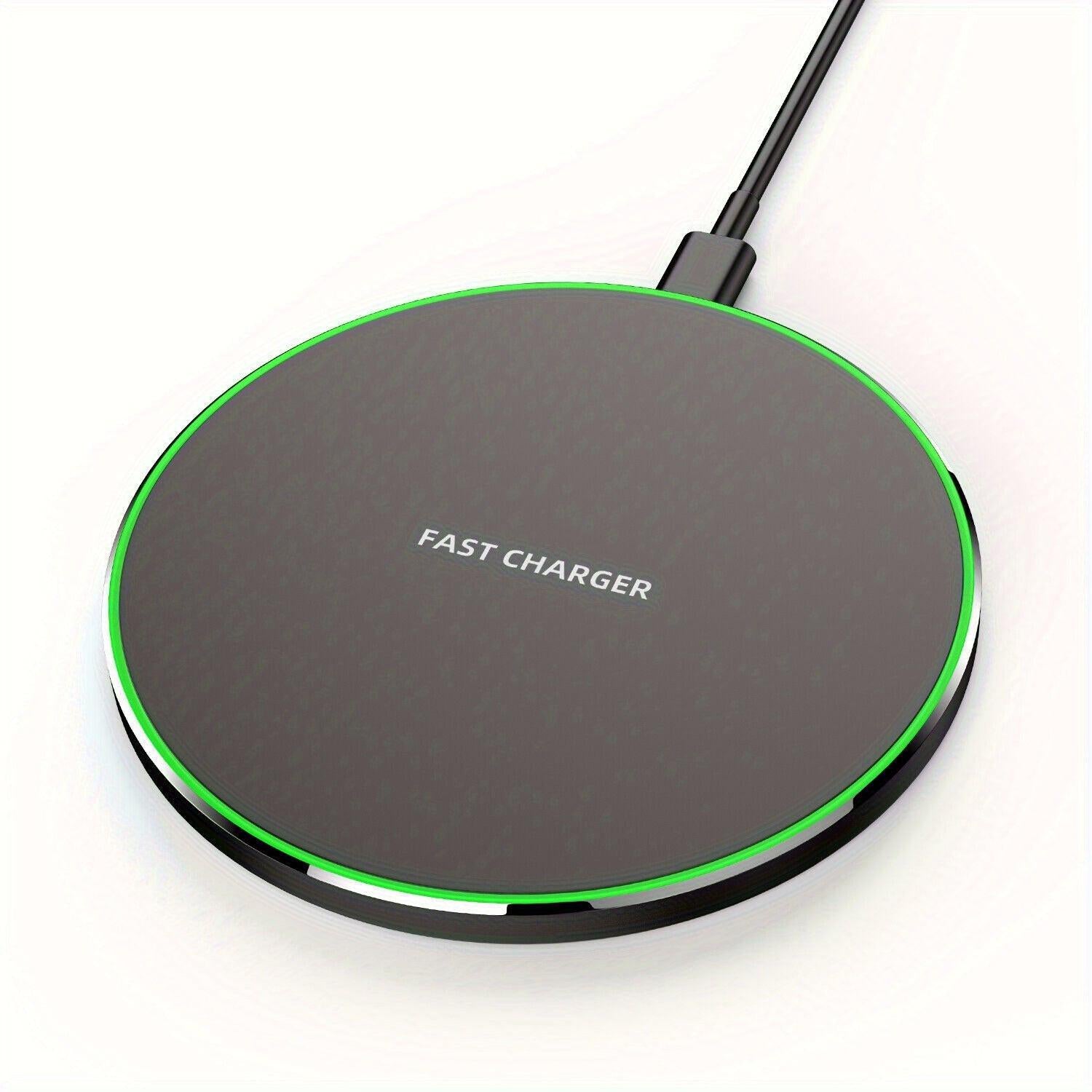 1/2pcs Wireless15W Fast Charger Through Case Lightweight Non-slip Anti-Fingerprint Eficdently Charging Portable Type-C Port - Buy online at  Vibe In Cart.
