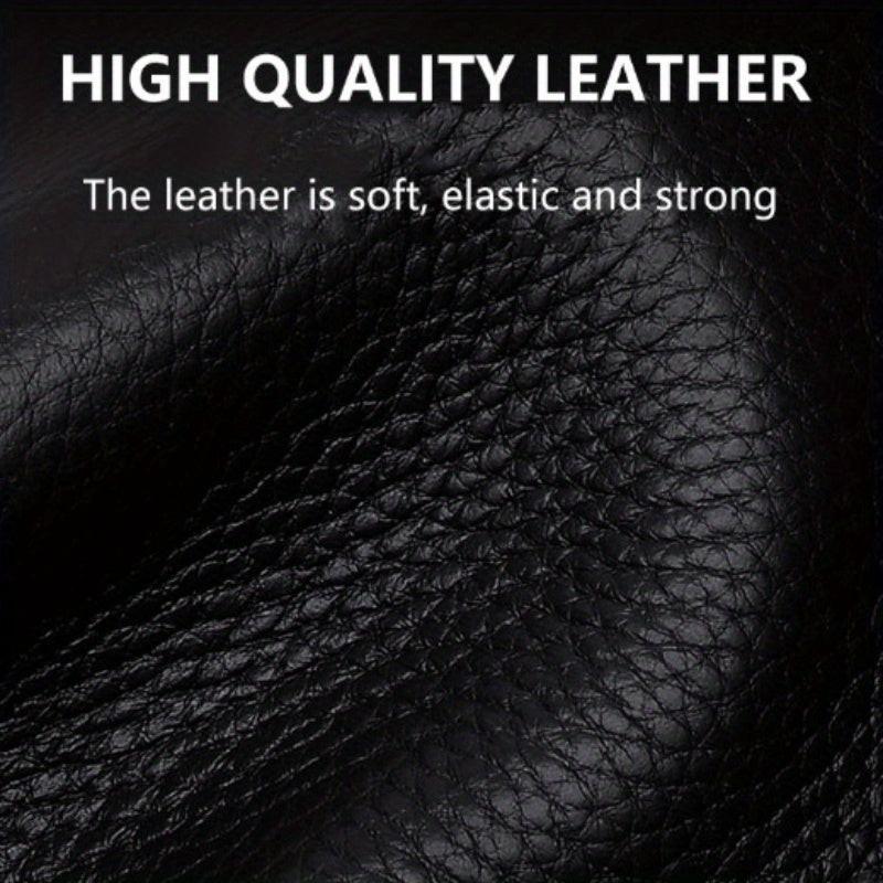 [Christmas Anniversary Birthday] Men's PU Leather Wallet - Large Capacity, Multiple Card Slots | Fits ID Cards, Credit Cards & Cash – Perfect Gift for Christmas, Anniversary, Birthday Valentine’s, Men’s Bifold Billfold - Buy online at  Vibe In Cart.