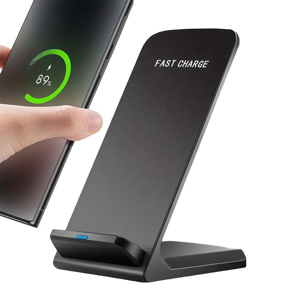 Wireless Charger Stand, 15W Fast Charging Dock Phone Charger, Adaptive LED Wireless Charging Station, for Iphone 16 15 14 13 12 11 9 8 XR, Samsung S25 24 23 22 S21 S10 S9, LG V40 G8, Pixel 8 7 6, Etc. - Buy online at  Vibe In Cart.